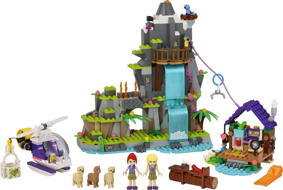 LEGO Friends Alpaca Berg Jungle Reddingsactie 41432 - 512 Stukken