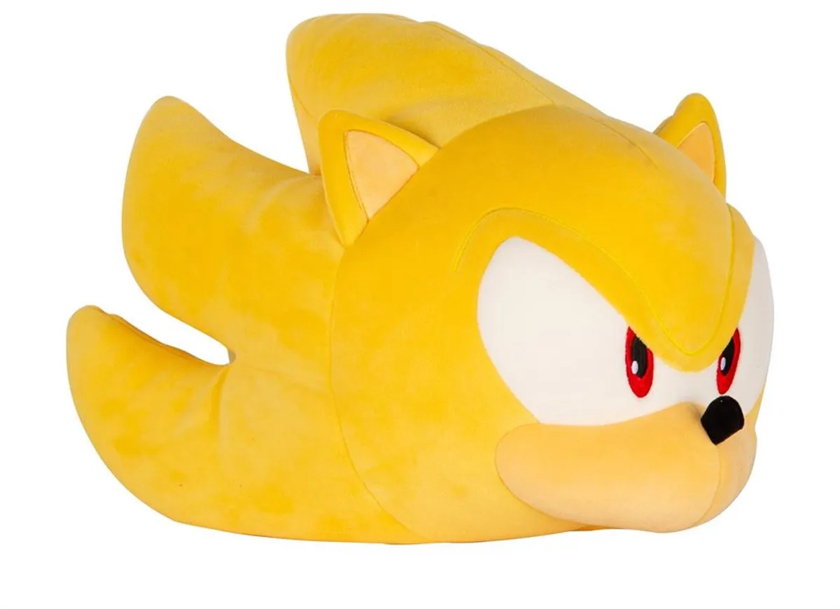 Tomy Sonic - The Hedgehog Mocchi-Mocchi Mega Knuffel Figure Super Sonic 25 cm Knuffeles