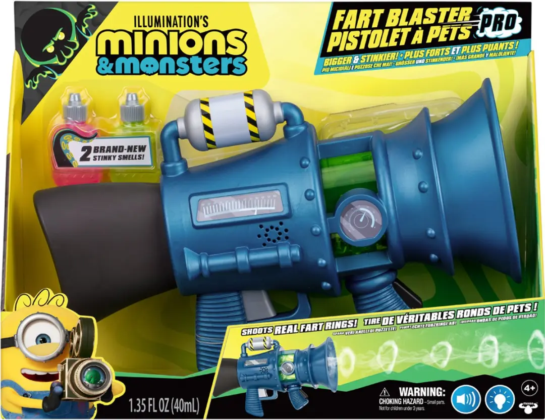 Moose Toys Minions & Monsters Fart Blaster Pro MS59361 - Multikleur