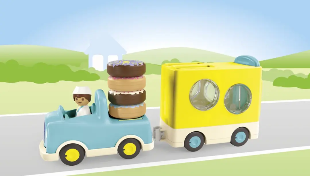Playmobil Junior Donut Truck 71702 - Multicolor