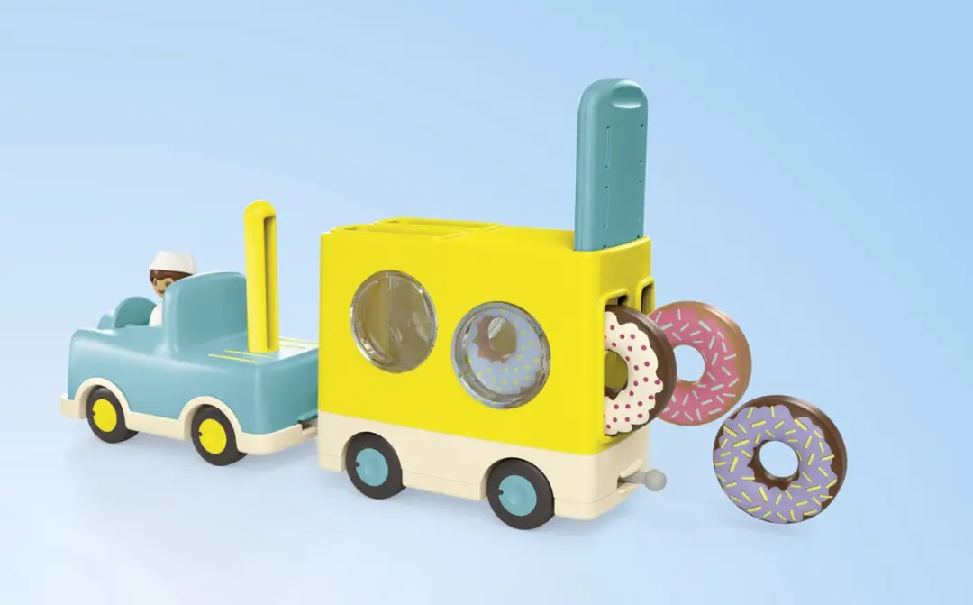 Playmobil Junior Donut Truck 71702 - Multicolor