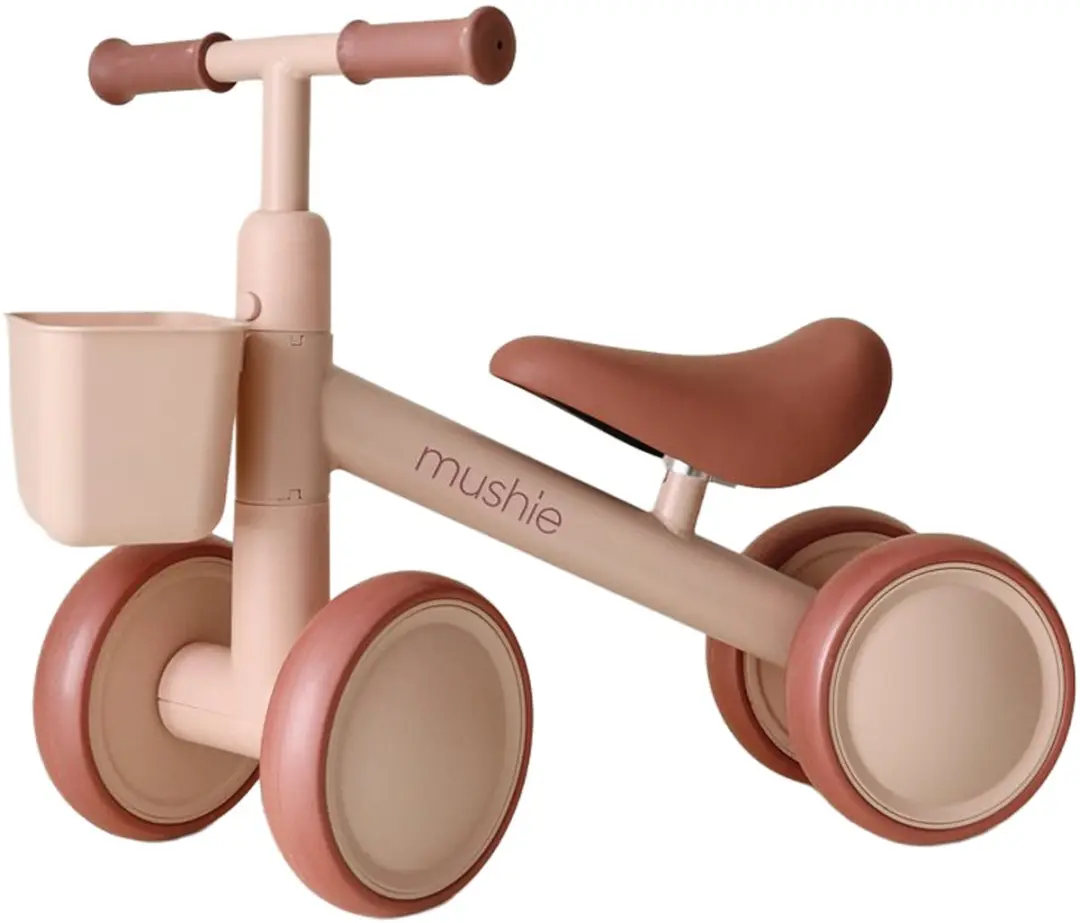 Mushie Loopfiets Blush - 12M+