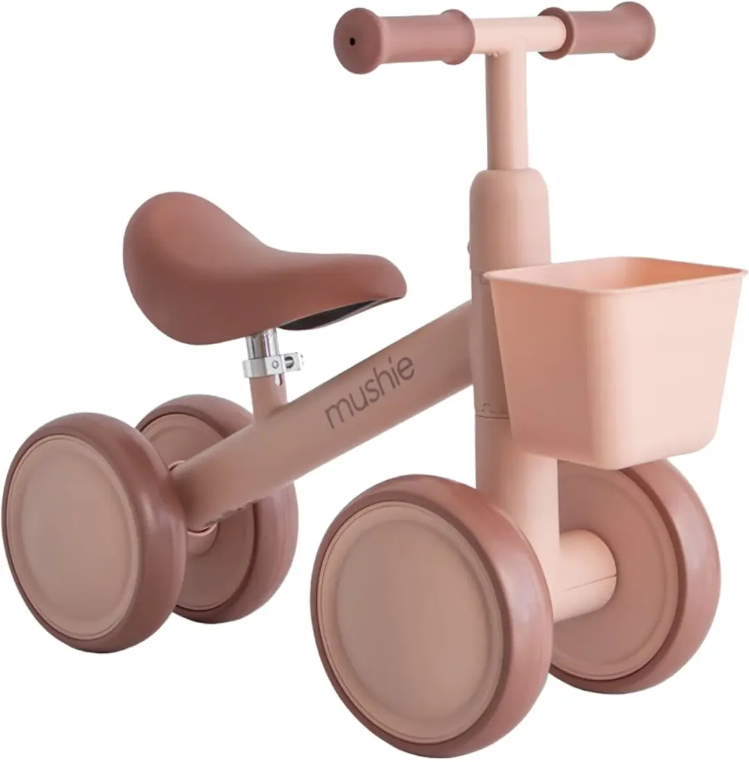 Mushie Loopfiets Blush - 12M+