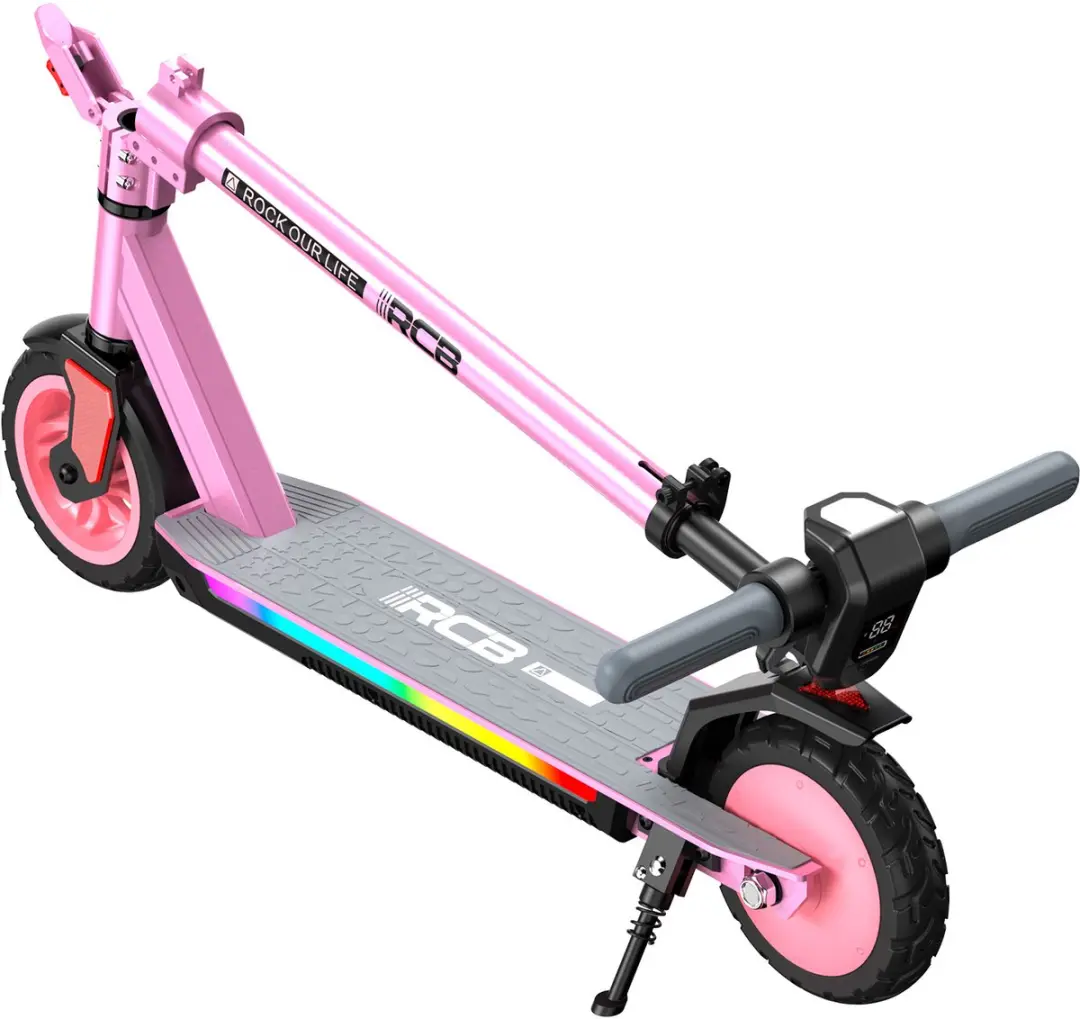 RCB R12Pro Elektrische Kinderstep - 220W - 18 km/u - PRO-pink