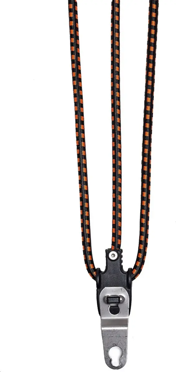 Cortina Snelbinder Jakarta 62cm - Zwart/Oranje