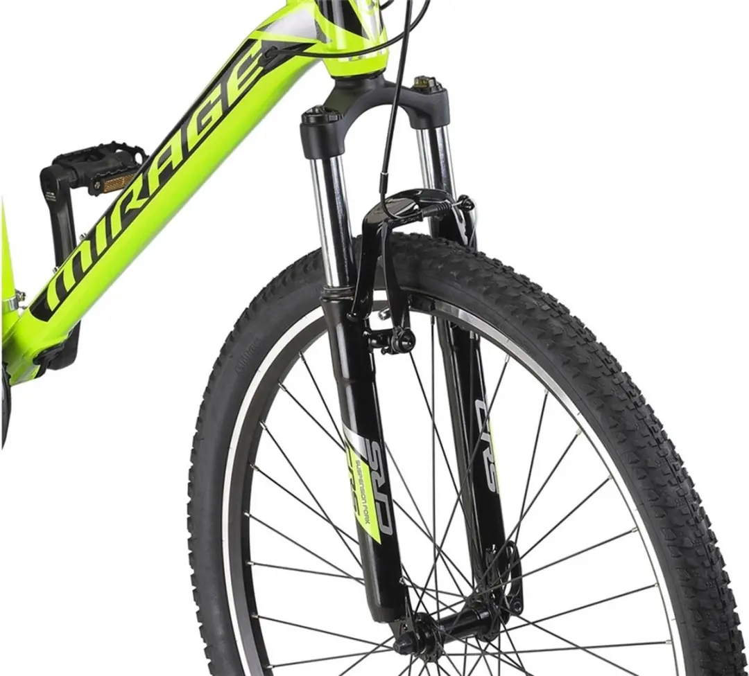 Umit Mirage Mountainbike 27,5" 21V - 50cm - Lime - afbeelding 6 van 6