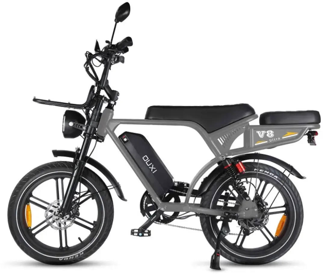 OUXI V8 Ultra Fatbike 250W - 720Wh - 20" - Grijs