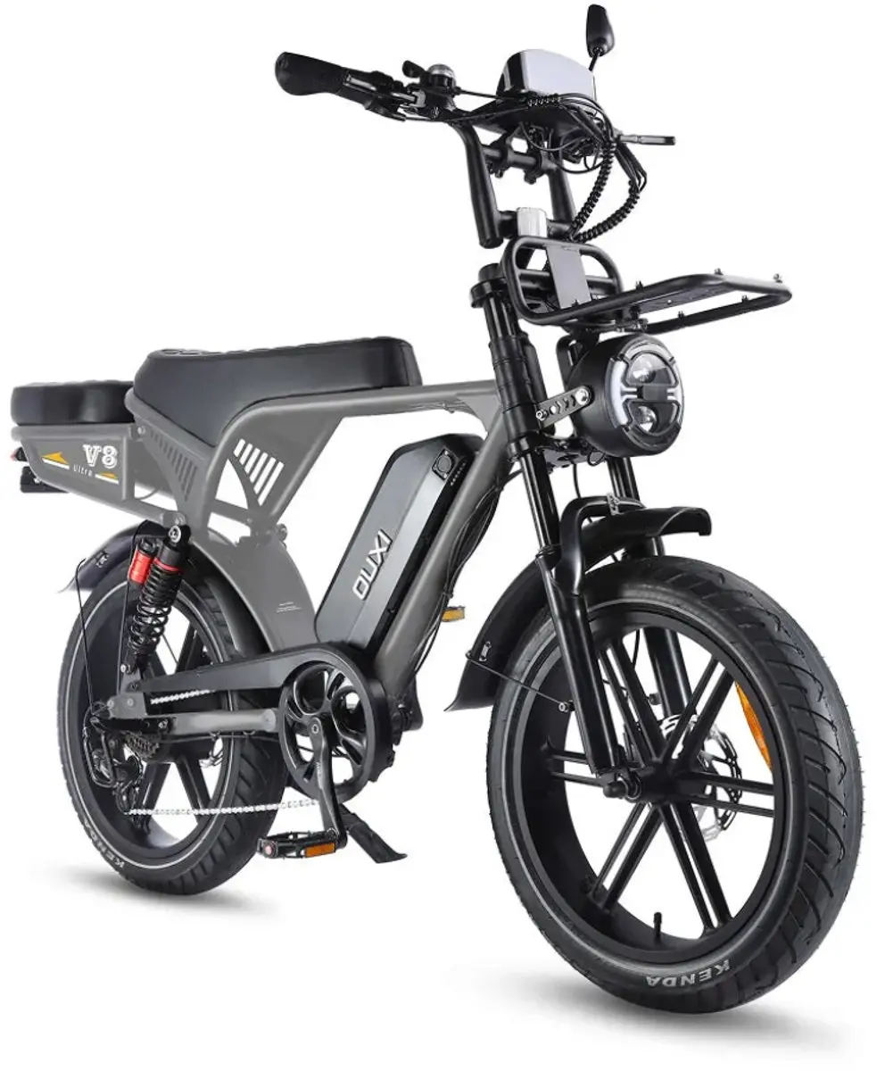 OUXI V8 Ultra Fatbike 250W - 720Wh - 20" - Grijs