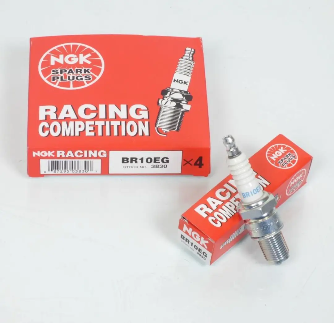 NGK Bougie voor Yamaha 85 Yz Kleine Wielen 2015-2019 - 4 Stuks - Wit