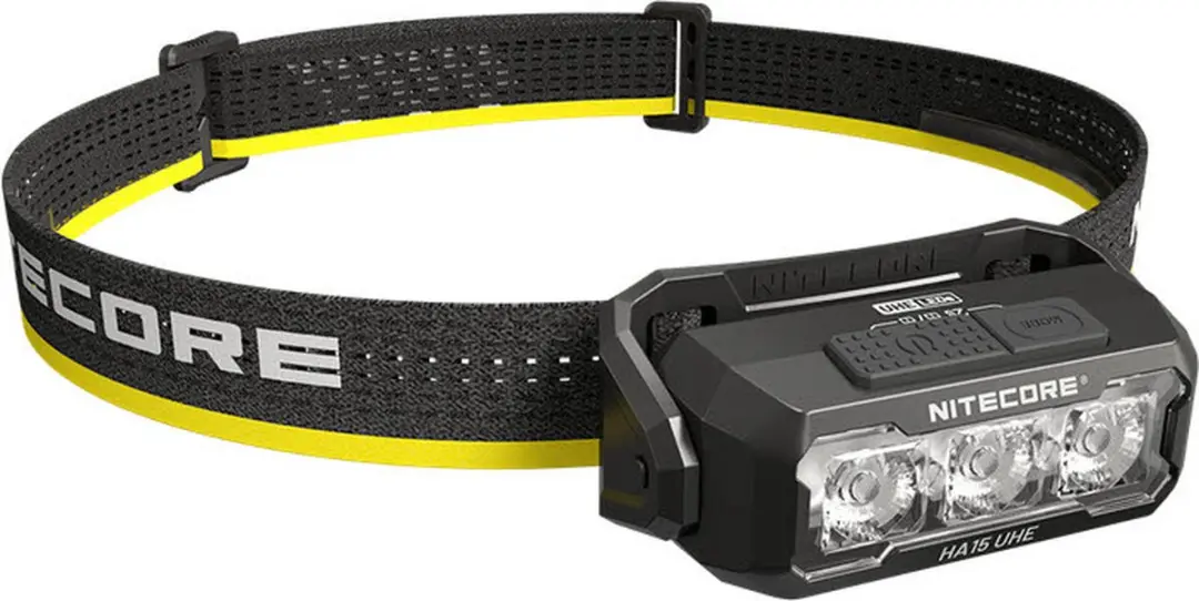 Nitecore HA15 UHE Hoofdlamp - Zwart