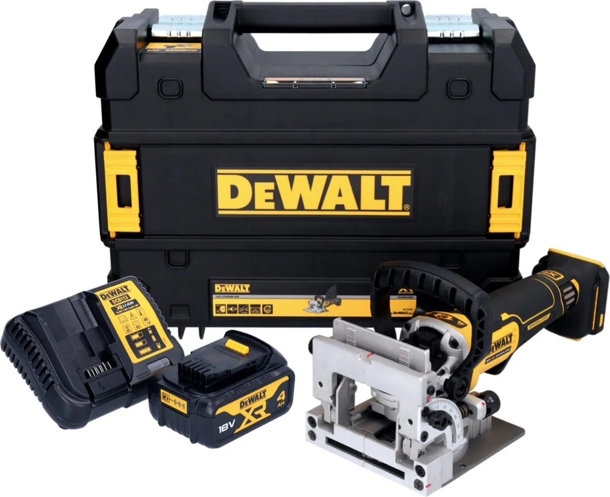 DeWalt DCW682M1T Vlakdeuvelfrees 18V - 102x20mm Borstelloos - met accu 4,0Ah & oplader - afbeelding 2 van 5