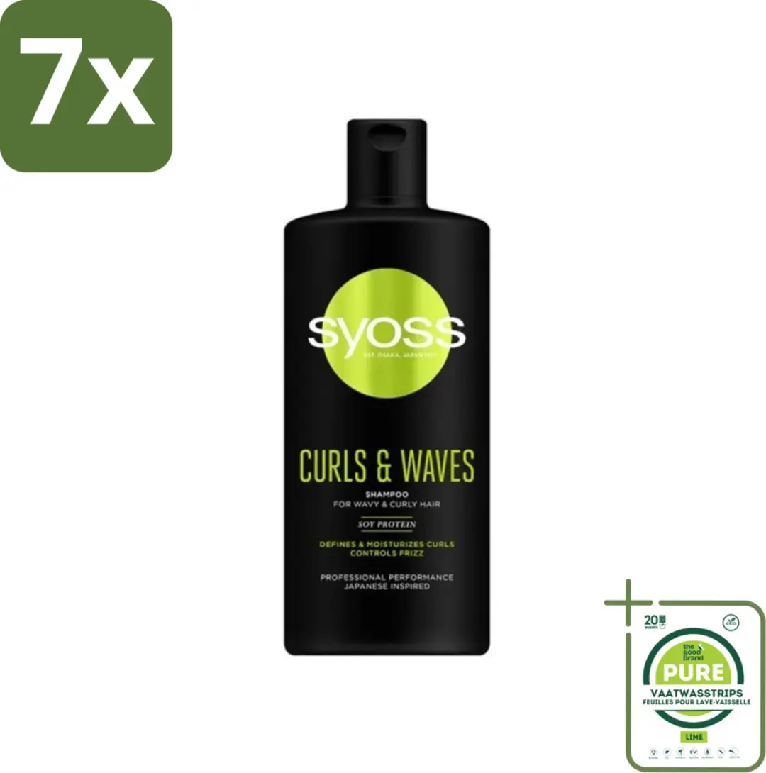 SYOSS Rizos Pro Shampoo Krullen 3080ml (7x440ml)