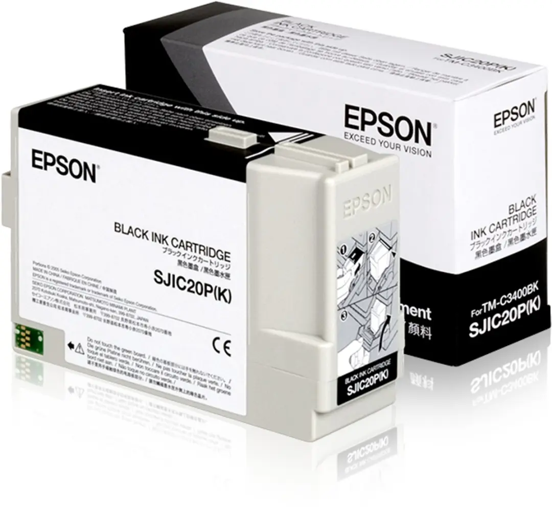 Epson SJIC20P(K) Inktcartridge - Zwart