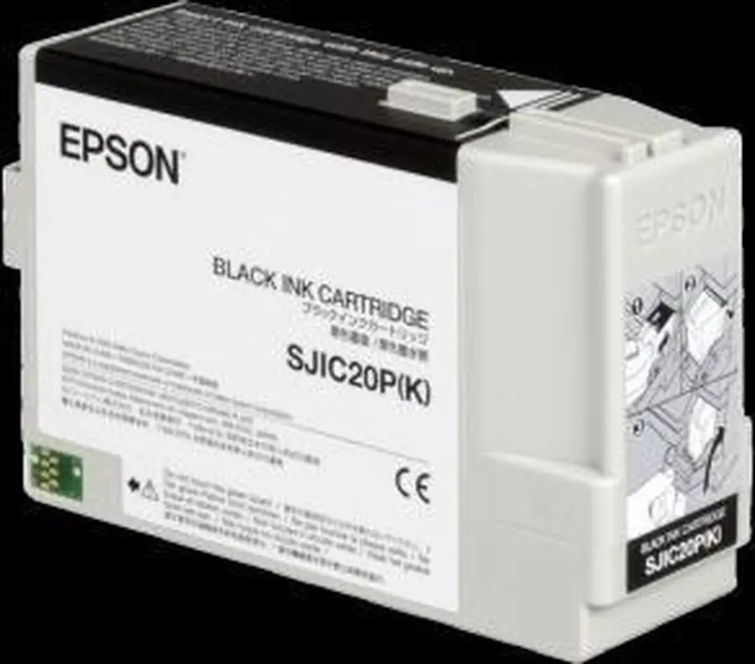 Epson SJIC20P(K) Inktcartridge - Zwart