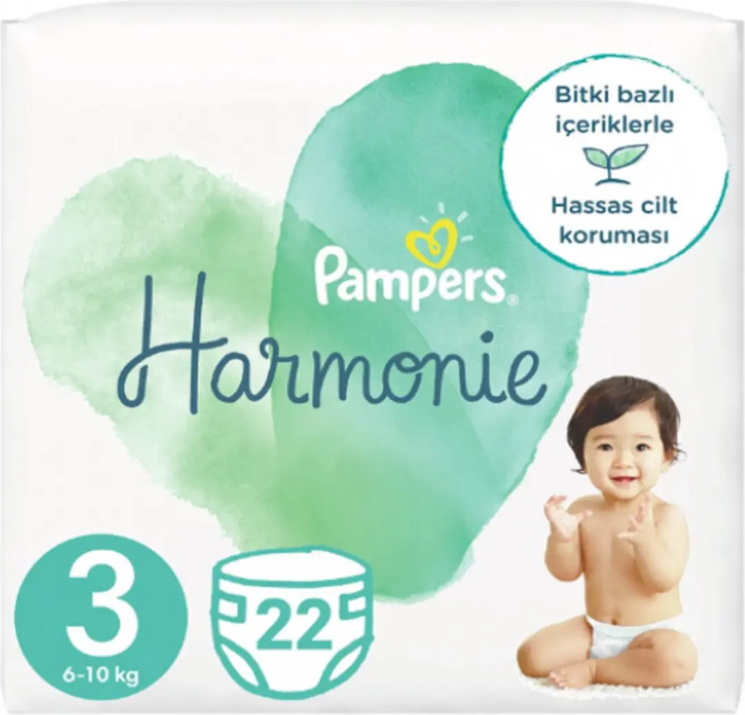 Pampers Harmonie Maat 3 Luiers