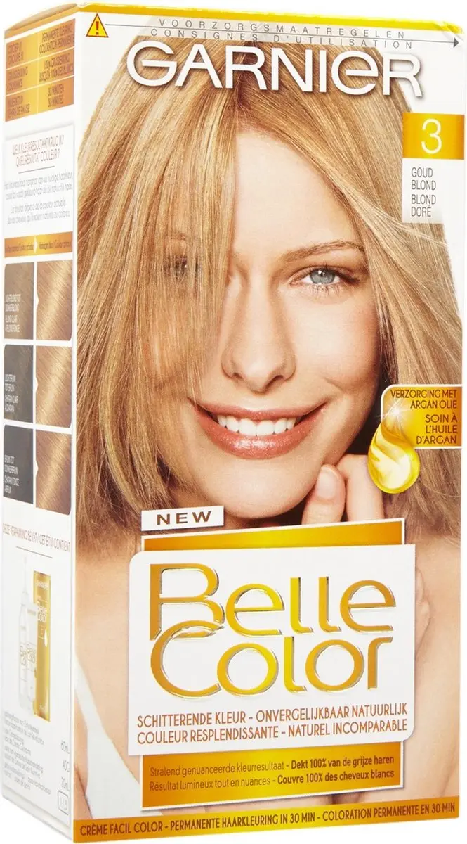Garnier Belle Color Haarverf 7.3 Goudblond Honing 80ml