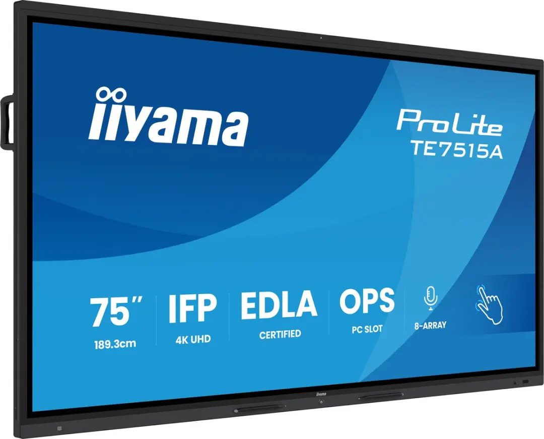 iiyama TE7515A-B1AG Monitor 75" 4K Ultra HD