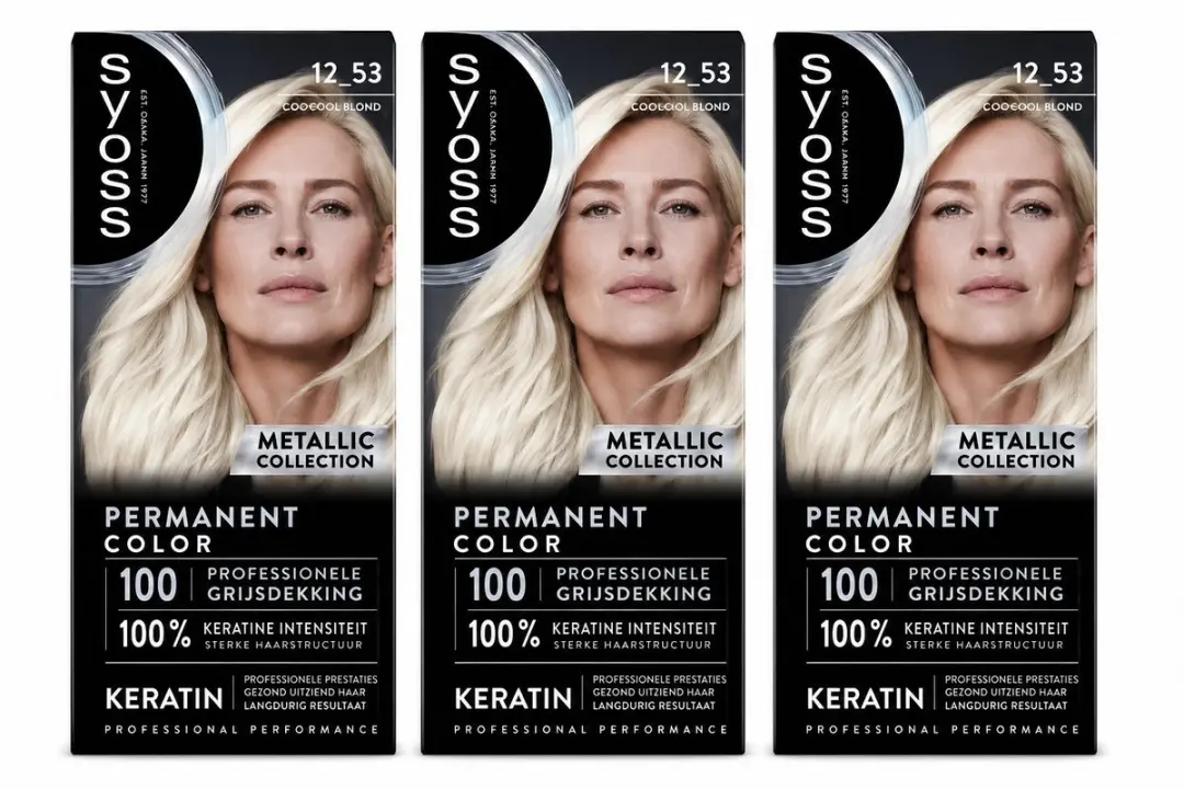 SYOSS Permanent Haarkleuring 12-53 Platinum Pearl