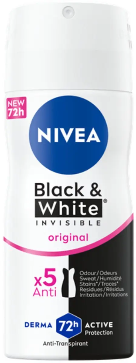 NIVEA Invisible Deodorant Spray 3x100ml