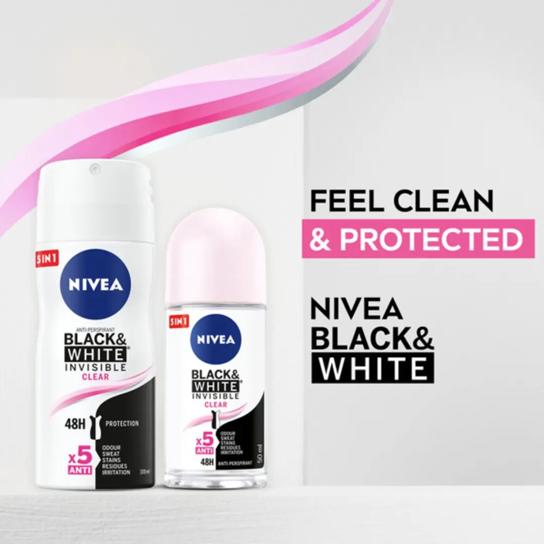 NIVEA Invisible Deodorant Spray 3x100ml