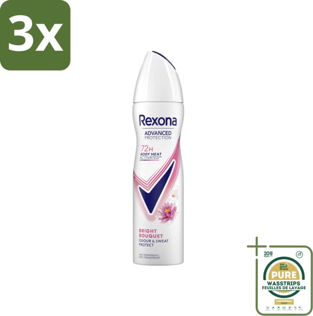 Rexona Advanced Protection Bright Bouquet Deodorant Spray 450ml