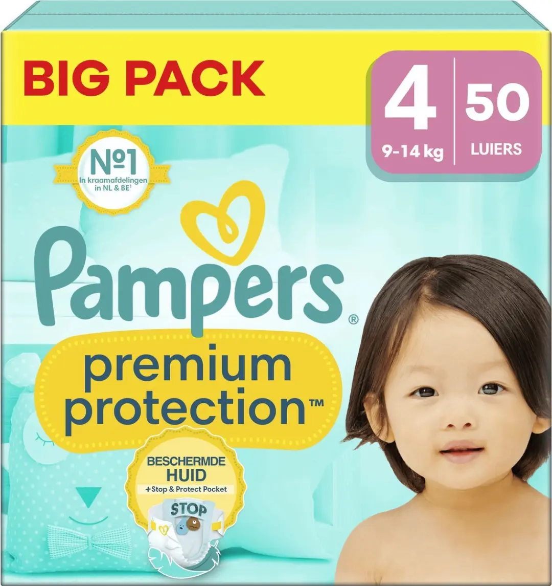 Pampers Premium Protection Maat 4