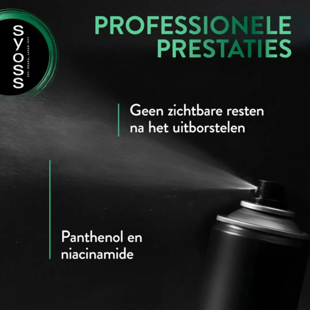 SYOSS AntiGrease Droogshampoo 600ml - 3 Stuks