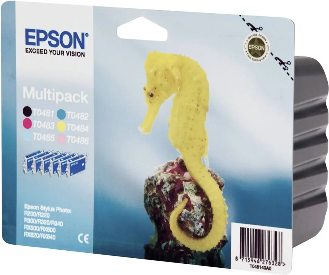 Epson T0487 Inktcartridge - 4 Kleuren - 78ml