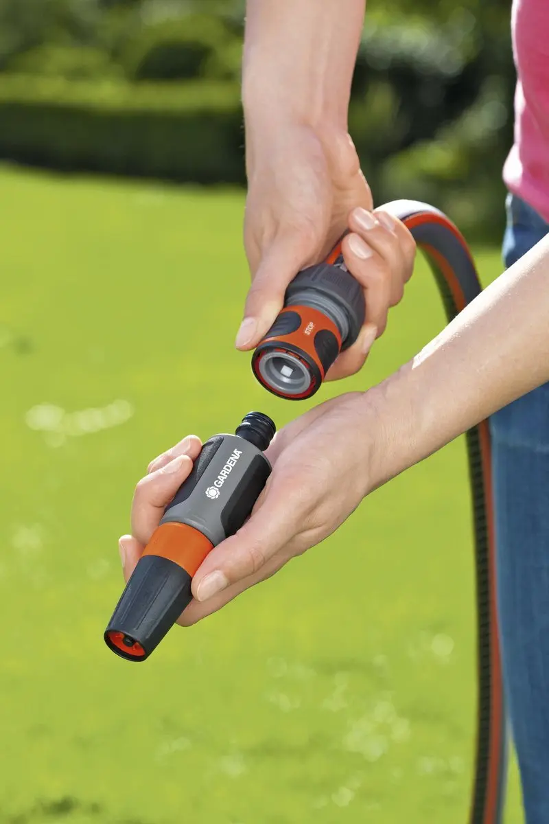 Gardena Snelkoppeling met Stop 3/4" - Original System