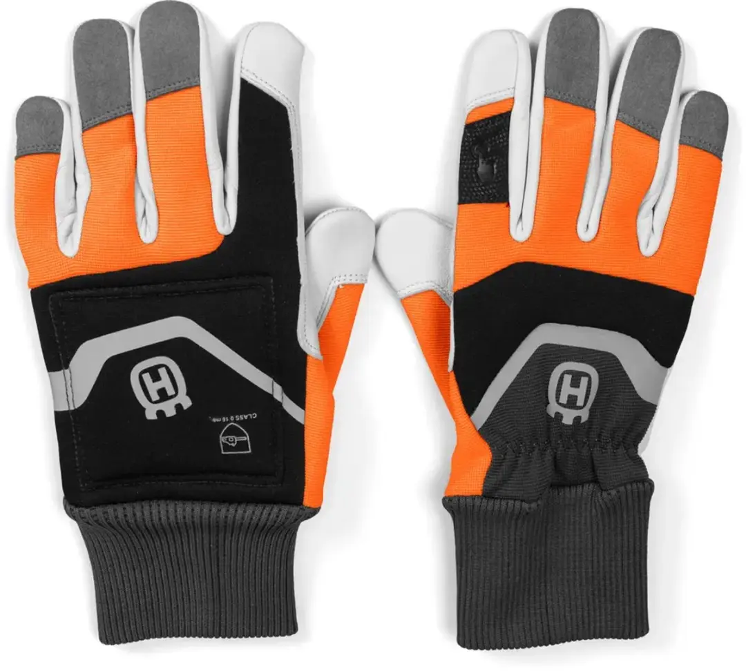 Husqvarna Werkhandschoenen Snijbestendig Maat 9 - Grijs/ Oranje/ Zwart/ Wit