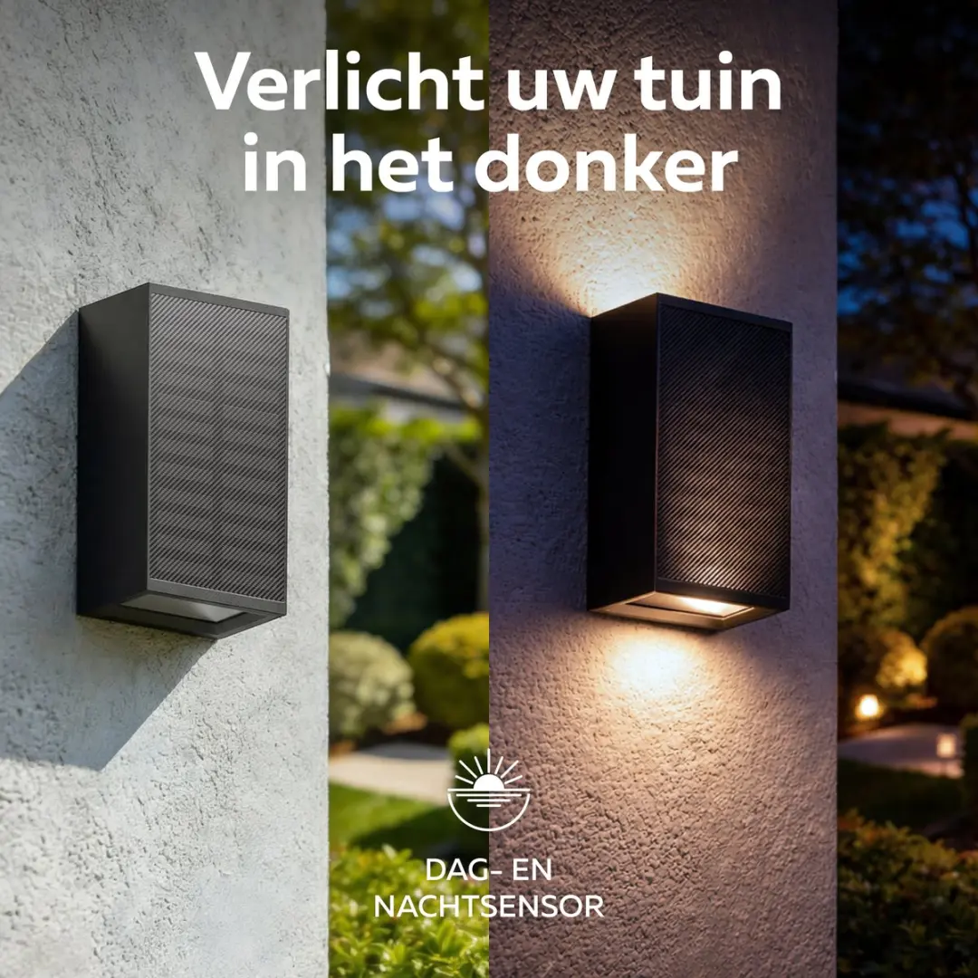 Calex Birindisi Solar Wandlamp 8-Stuks