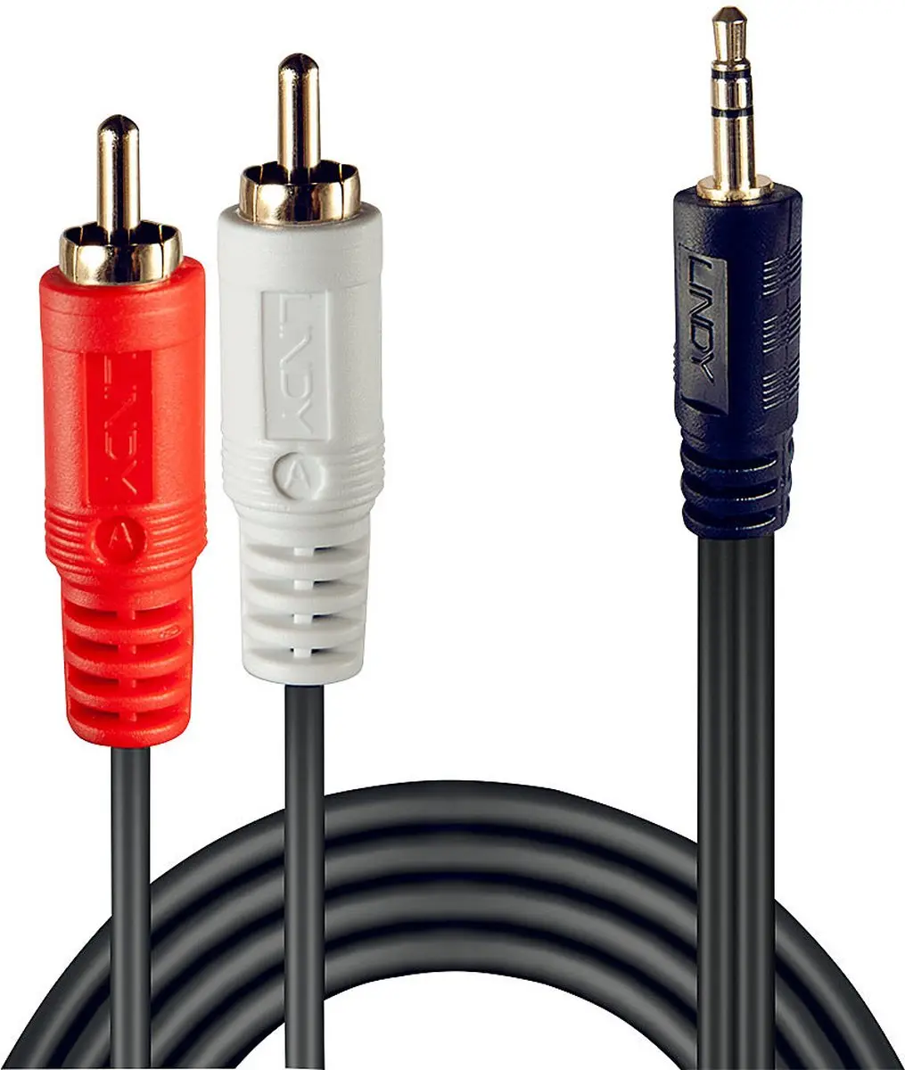 Lindy Audio Jack naar RCA Kabel 35683