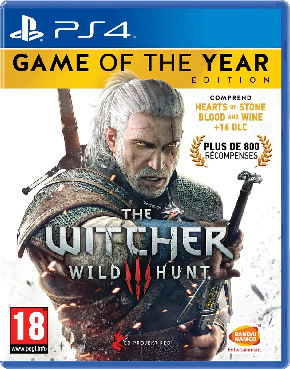 Bandai Namco The Witcher 3 Wild Hunt GOTY Edition PS4