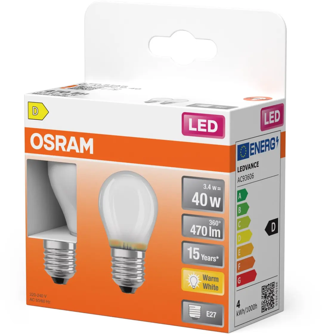 Osram LED Star mini P40 Filament 3,4W