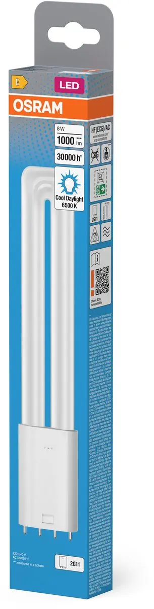 Osram Dulux LED-buis 2G11 8W 1000lm - 6500K Wit
