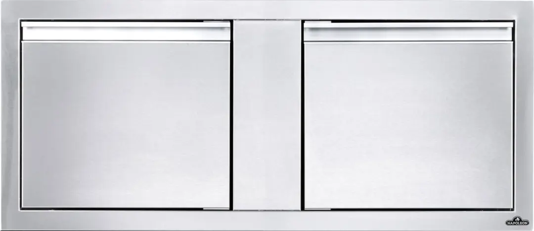 Napoleon Grills Dubbele Inbouw Deuren 115x50cm