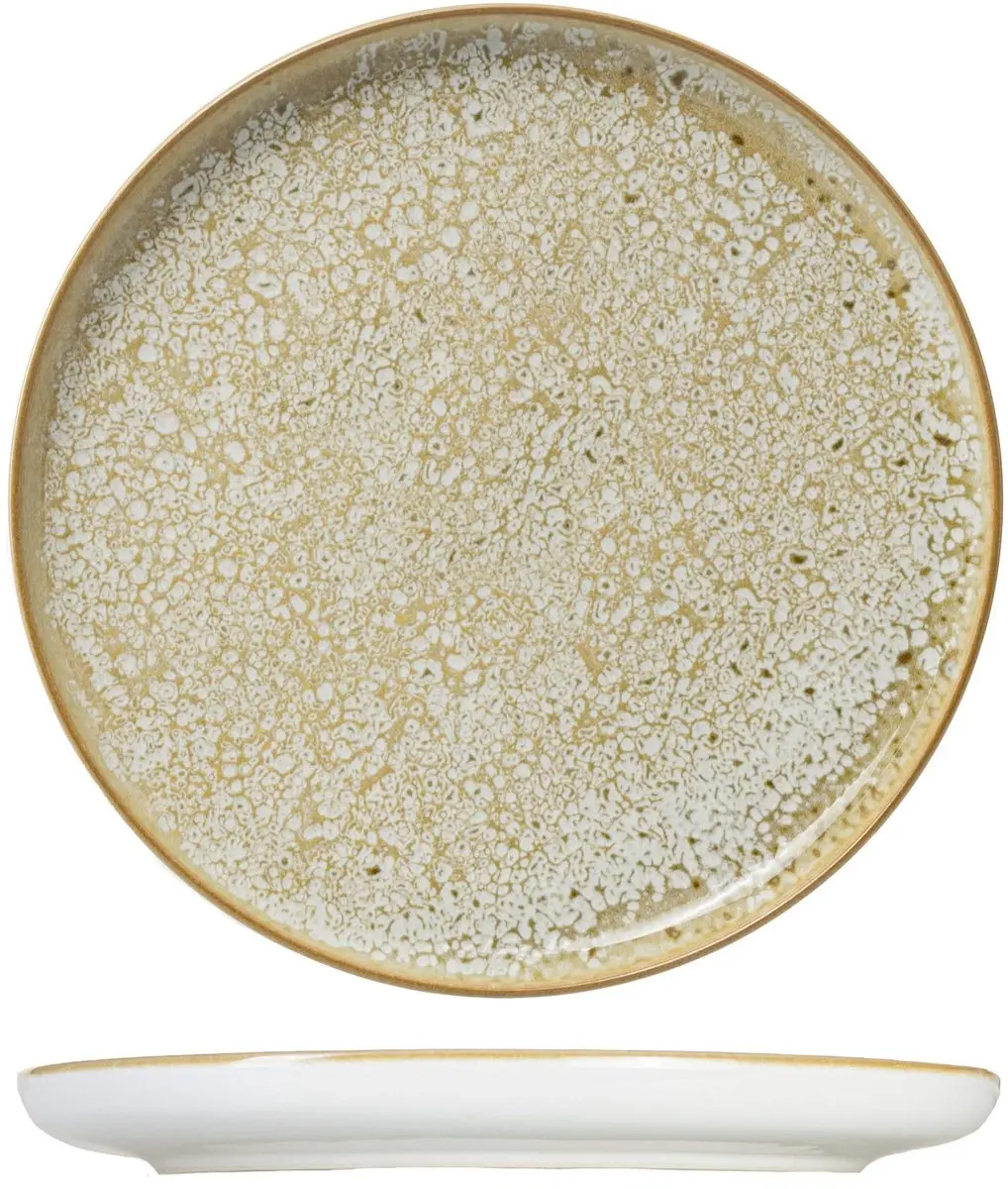 Cosy&Trendy Baltic Luna Dinerbord - Ø27cm - 6 Stuks Geel