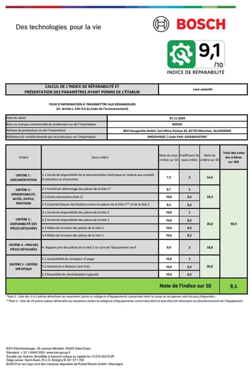Bosch SMS2HVI02E Vrijstaande Vaatwasser 14 Couverts - RVS - afbeelding 6 van 6