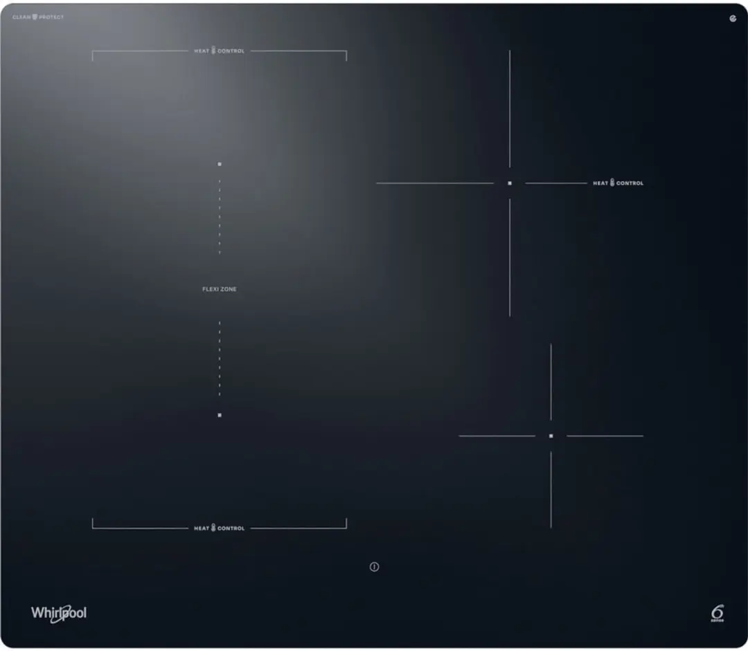 Whirlpool WTX6014DCF Inbouwinductiekookplaat 4 zones - Zwart - afbeelding 6 van 6
