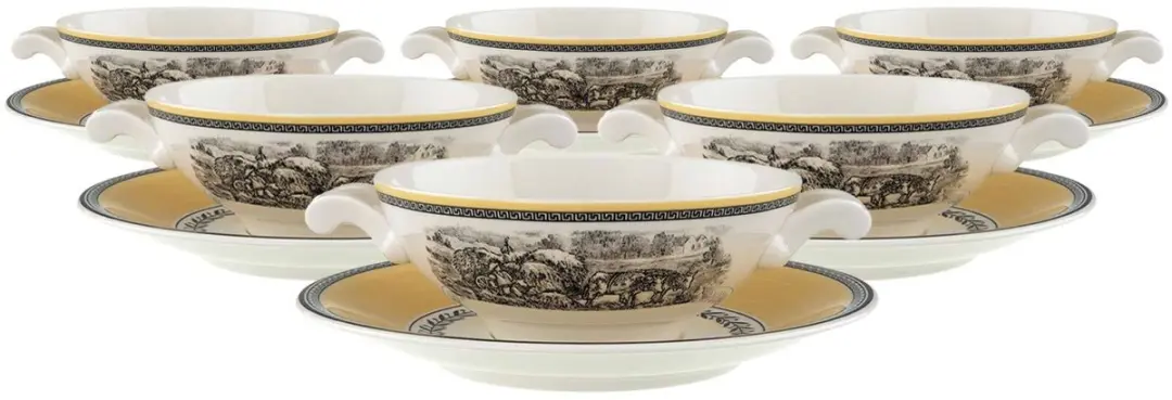 Villeroy & Boch Audun Ferme Suppentassen Set 6x400ml