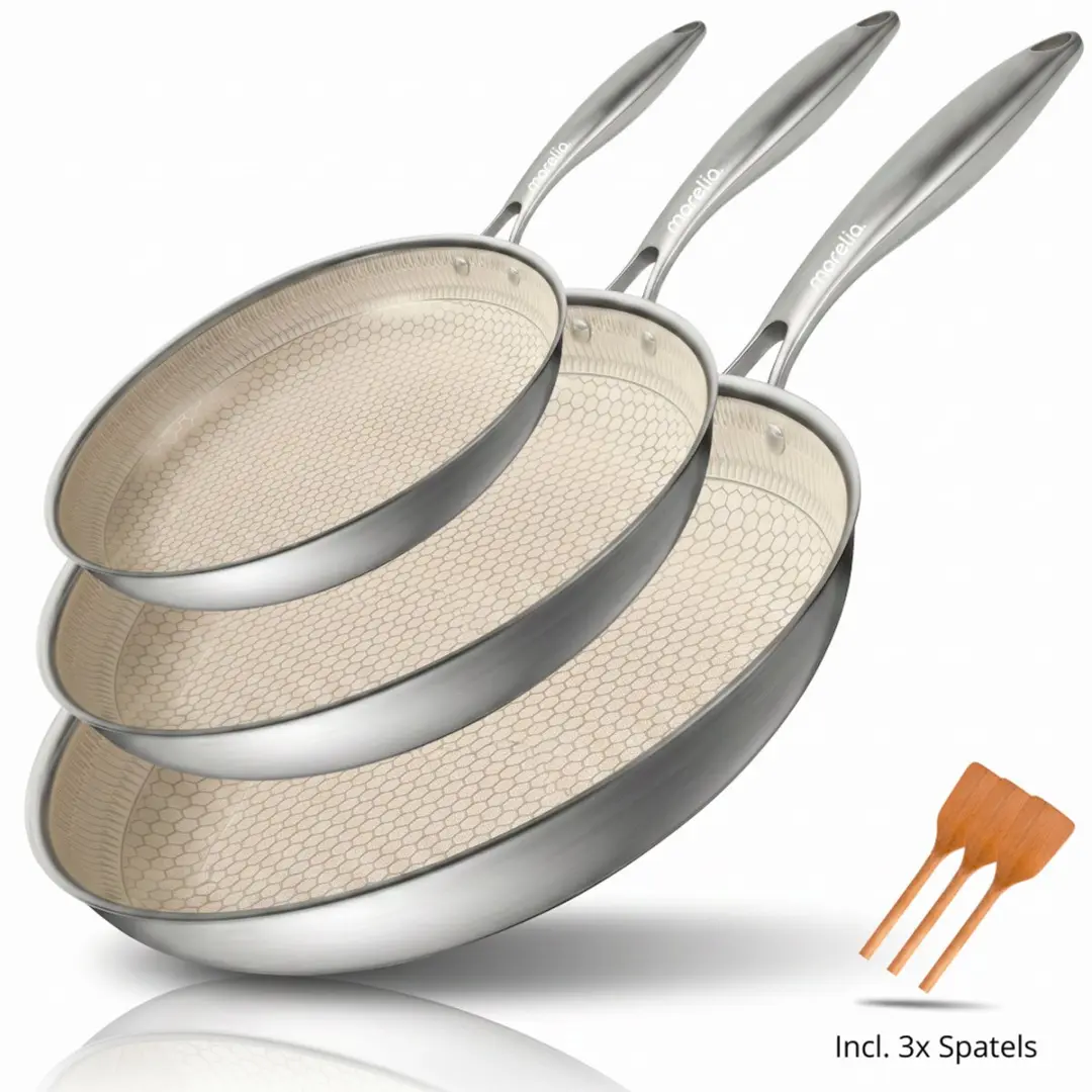 Morelia Hybrid Pannenset 20-24-28cm