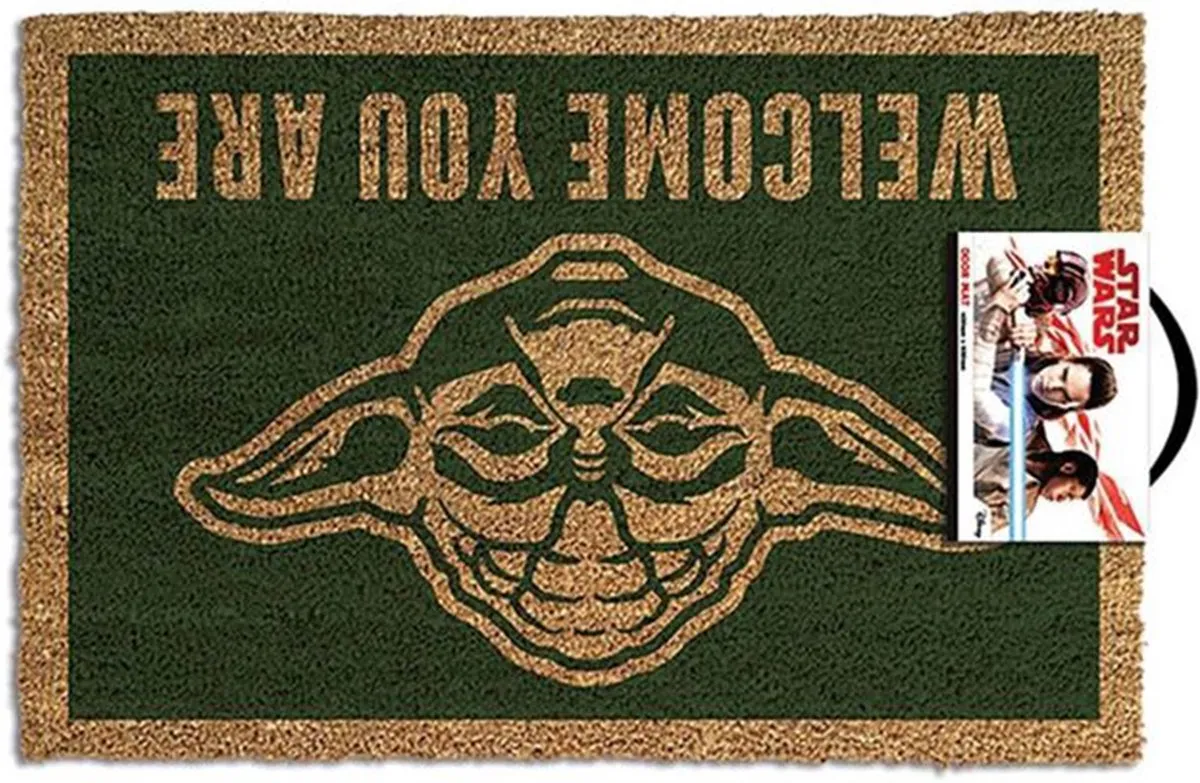 Star Wars Welcome You Are Deurmat - Groen/Bruin