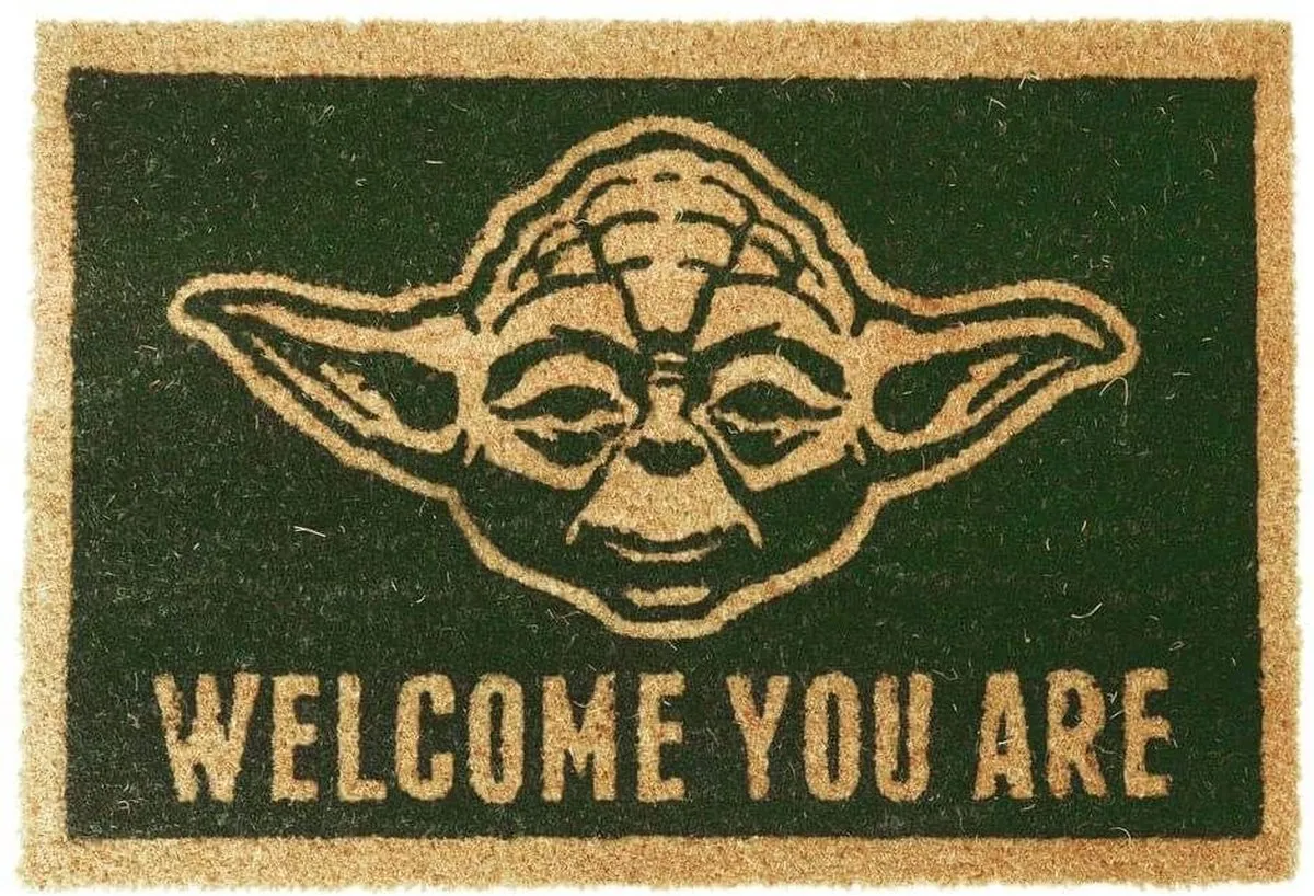 Star Wars Welcome You Are Deurmat - Groen/Bruin - afbeelding 6 van 6