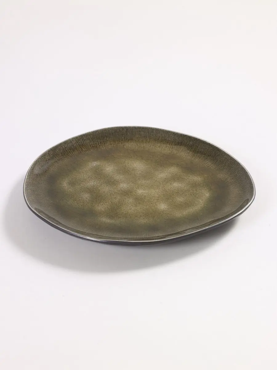 Serax Pascale Naessens Pure Ovaal Bord M - Groen - 2 Stuks