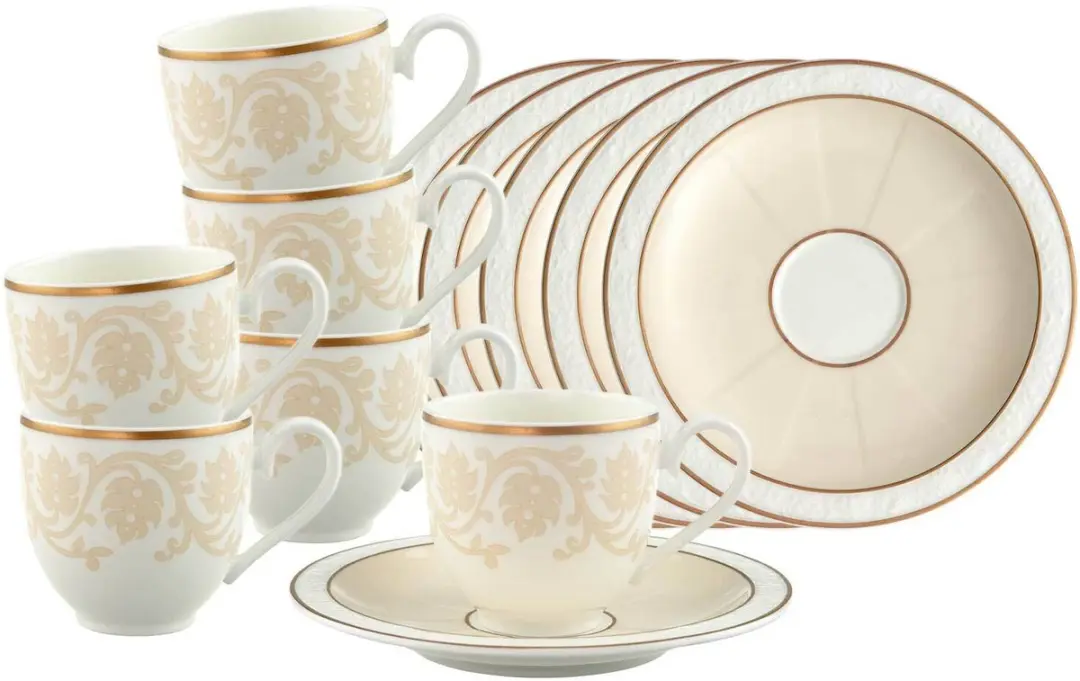 Villeroy & Boch Ivoire Espressotassen Set 6