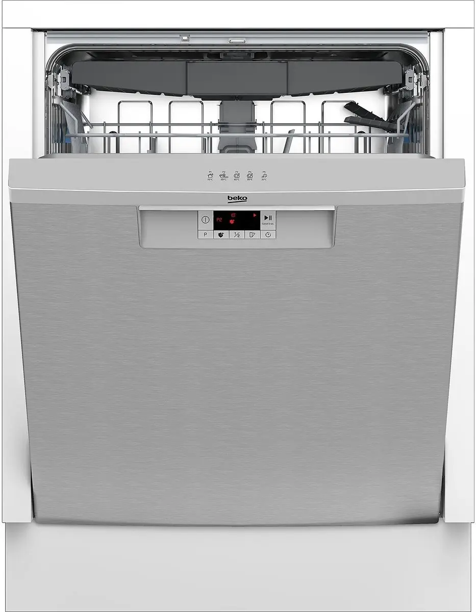 Beko BDUN16450X Onderbouw Vaatwasser 15 Couverts