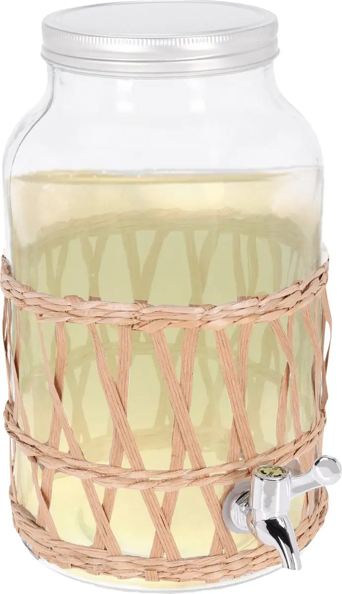 Excellent Houseware Limonadetap 5,5L - Rotan