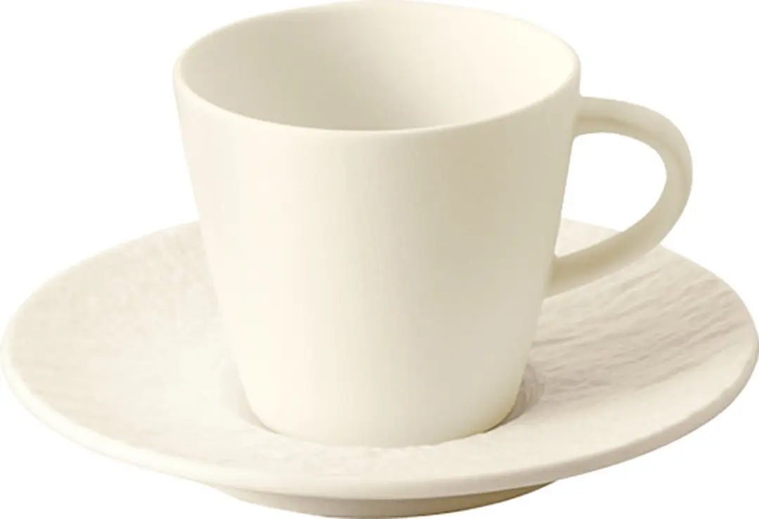 Villeroy & Boch Manufacture Rock Espresso Set 60ml - 6 Stuks - Zwart - afbeelding 6 van 6