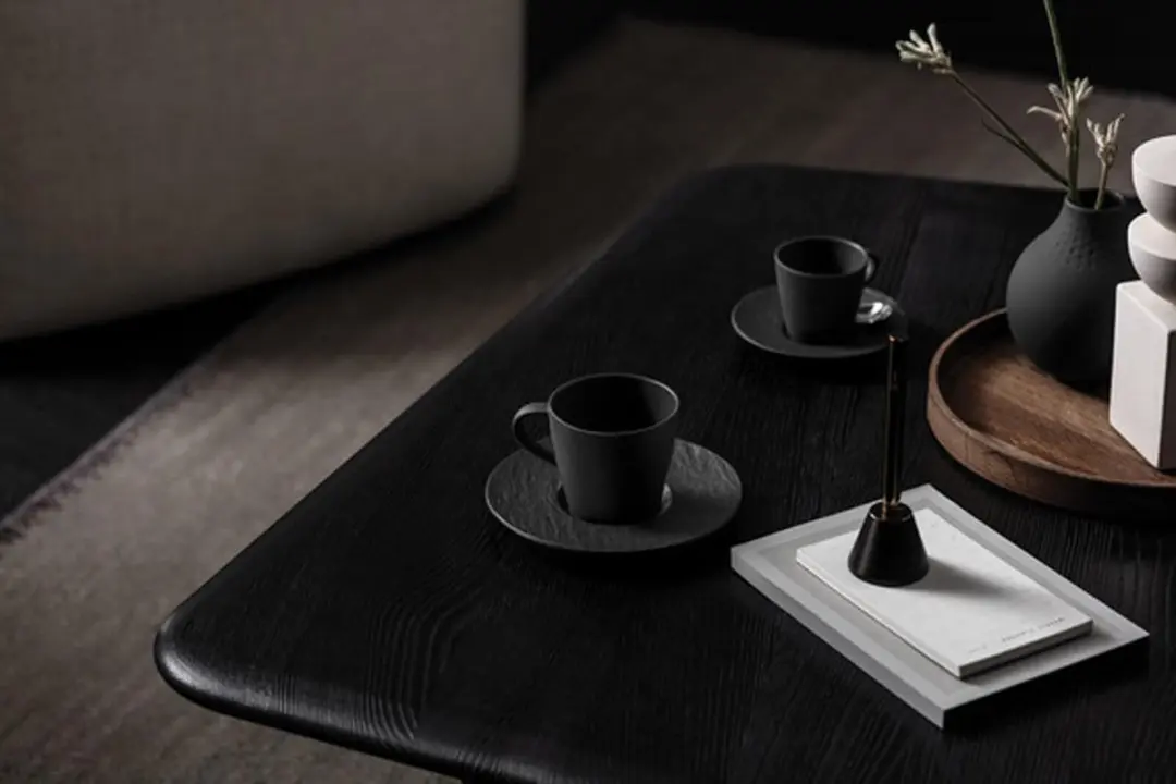 Villeroy & Boch Manufacture Rock Espresso Set 60ml - 6 Stuks - Zwart