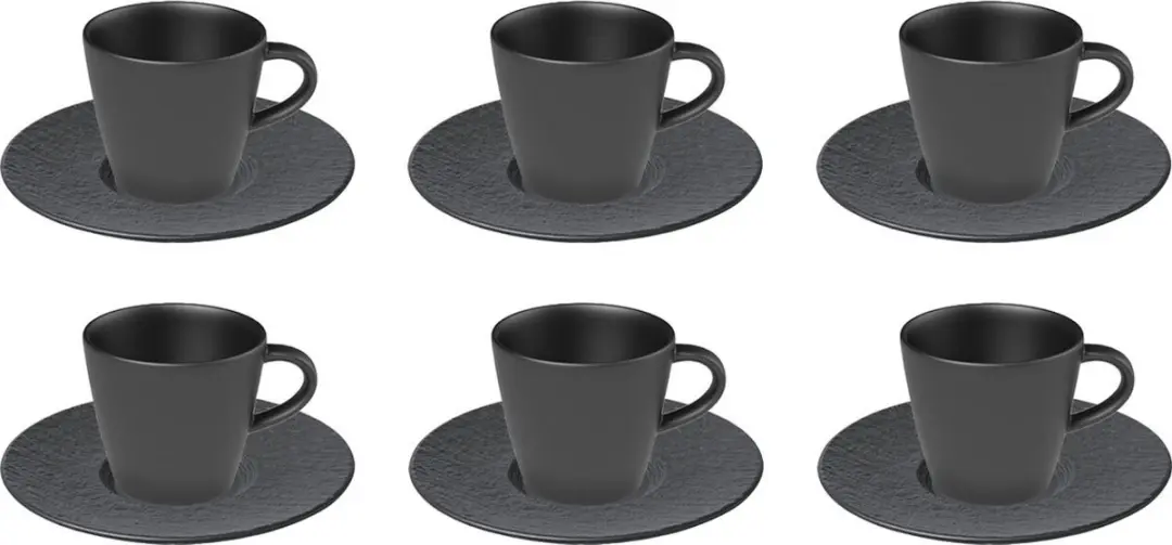 Villeroy & Boch Manufacture Rock Espresso Set 60ml